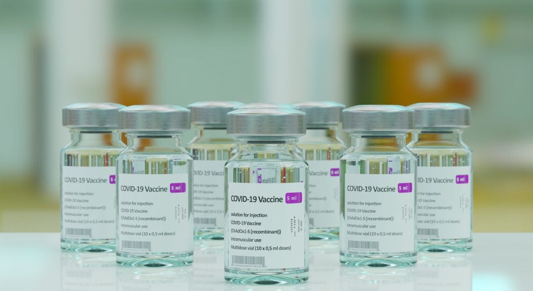 Vials of COVID Vaccine